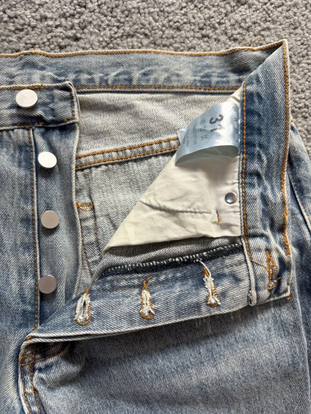 mnml B424 Patch Flare B Fit Denim Jeans -Men's Sz. 31 -Patchwork Flare Leg -VGUC